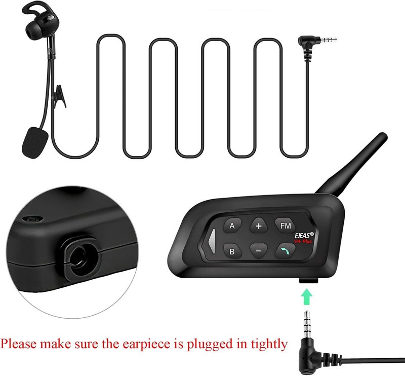 MIMIRACLE Referee Headset, Left-Side in Ear Earphone for Football Soccer Handball Volleyball Official - Image 4